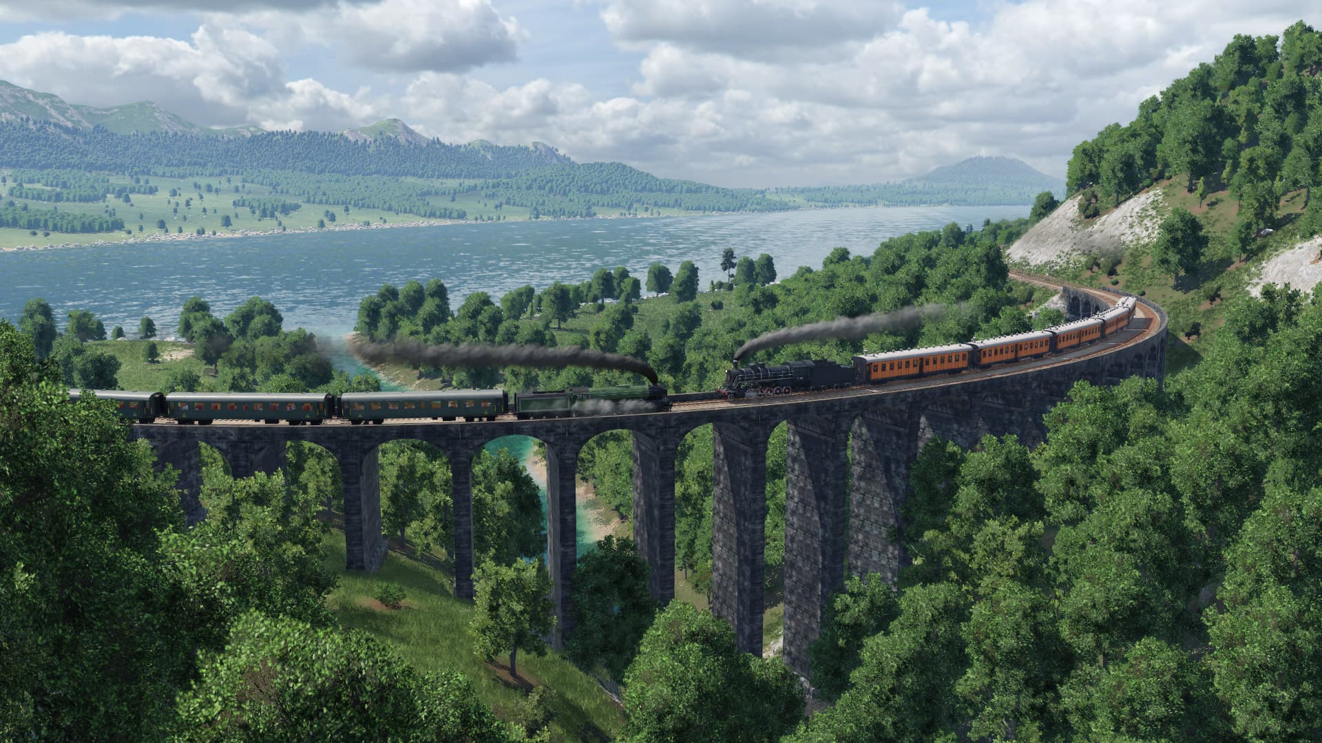 Szene aus Transport Fever 2