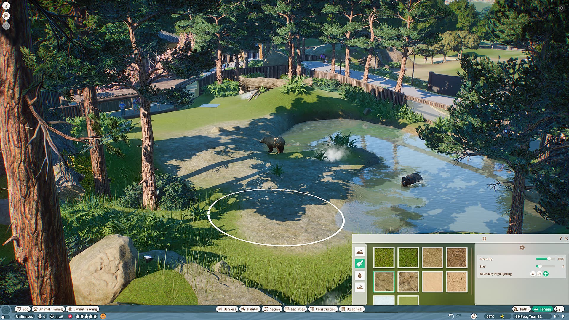 Szene aus Planet Zoo