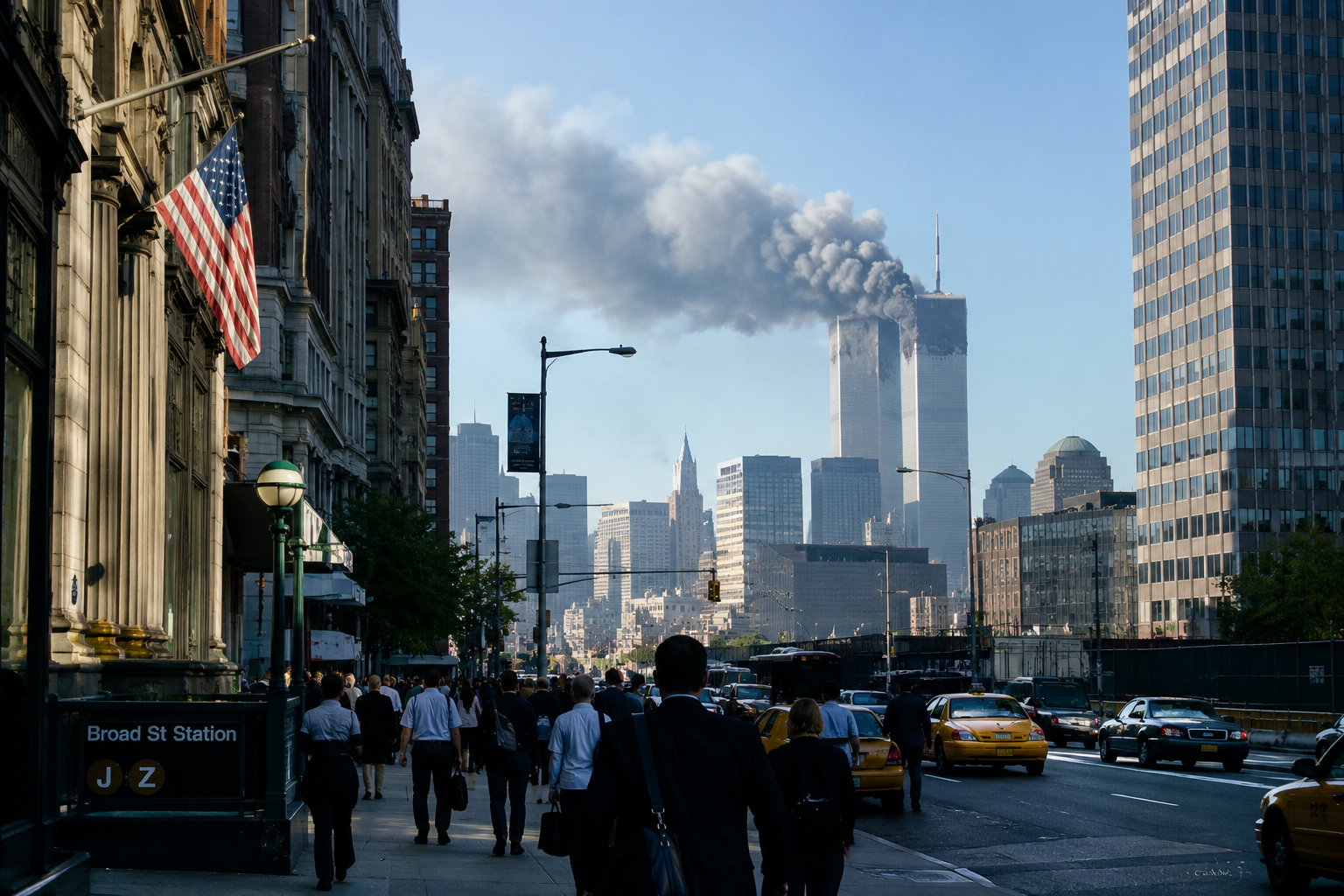 New York am Morgen des 11. September
